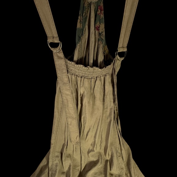 Anthropologie Pilcro Women's Utility Suspender Cross Strap Apron Skirt Sz XS - Picture 5 of 10